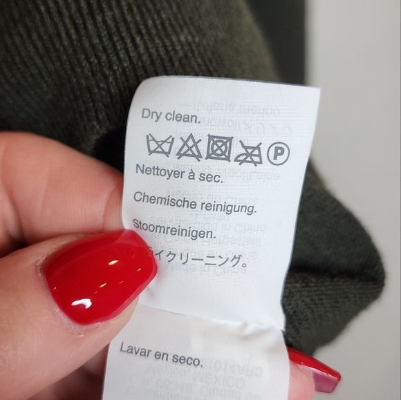 J. Crew MT Merino Wool Men's Green Sweater V-neck Mens Size Medium Tall - Picture 10 of 11